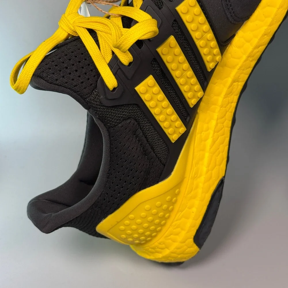 Adidas Ultraboost DNA Lego Color Pack Mens 8 Yellow Black Running Shoes Sneaker